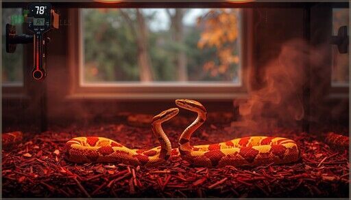 Temperature Preferences For Snake Feeding Breeding Charts photo