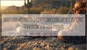 can you survive a rattle snake bite without treatment can you survive a rattle snake bite without treatment