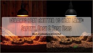 ceramic heat emitter vs heat lamp