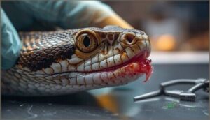 changes in eye or mouth condition changes in eye or mouth condition