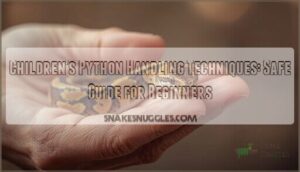 childrens python handling techniques childrens python handling techniques