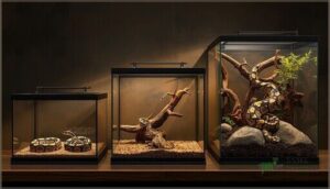 choosing the right terrarium size choosing the right terrarium size