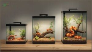 choosing the right terrarium size choosing the right terrarium size