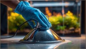 cleaning fixtures for consistent light output cleaning fixtures for consistent light output