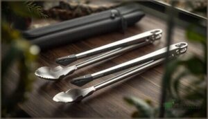 collapsible and adjustable tongs collapsible and adjustable tongs