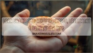 corn snake bite corn snake bite