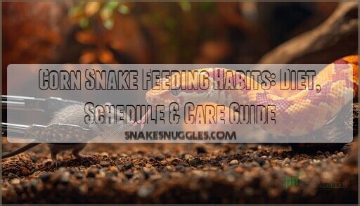 Corn Snake Feeding Habits: Diet, Schedule & Care Guide