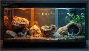 creating a temperature gradient creating a temperature gradient