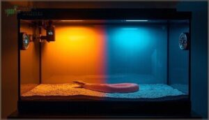creating a temperature gradient creating a temperature gradient