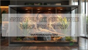 custom reptile tank setups custom reptile tank setups