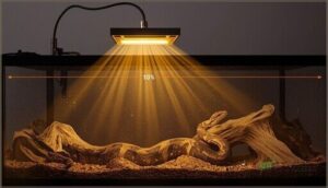 determining optimal lamp distance and angle determining optimal lamp distance and angle