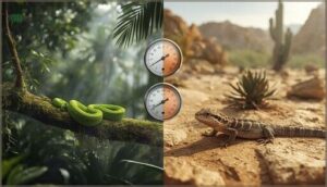 determining species-specific humidity needs determining species-specific humidity needs