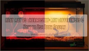 difference between thermostat and heat mat difference between thermostat and heat mat