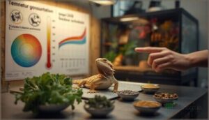 discussing diet, housing, and behavior discussing diet, housing, and behavior