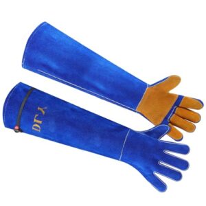 DLY Animal Handling Gloves, Double B0BBV4BVB3