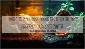 do corn snakes need multiple hides