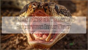 do snake fangs grow back do snake fangs grow back
