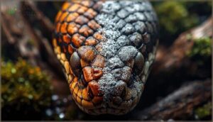 dry, powdery, or dull patches dry, powdery, or dull patches