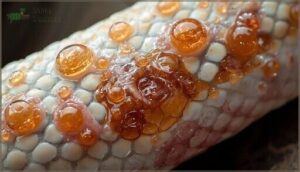 fluid-filled blisters and lesions fluid-filled blisters and lesions