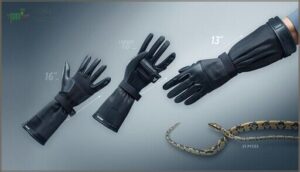 forearm coverage and glove length options forearm coverage and glove length options