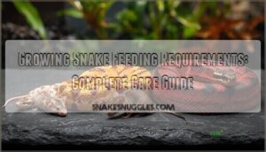 growing snake feeding requirements growing snake feeding requirements