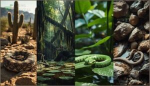 habitats and distribution of venomous snakes habitats and distribution of venomous snakes