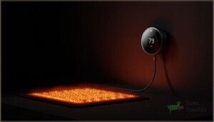 heat mats provide heat, thermostats control it heat mats provide heat, thermostats control it