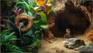 hides for arboreal vs. terrestrial species hides for arboreal vs. terrestrial species