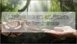 how big do boas get how big do boas get