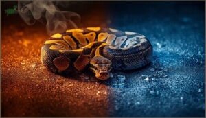 how cold is too cold for ball pythons how cold is too cold for ball pythons