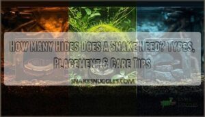 how many hides does a snake need