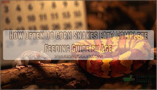 How Often Do Corn Snakes Eat? Complete Feeding Guide by Age