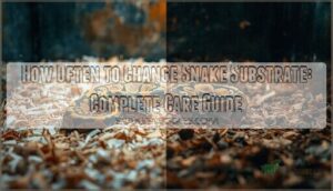 how often to change snake substrate how often to change snake substrate