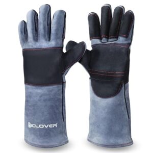 IC ICLOVER Animal Handling Gloves B08QHJNMJF