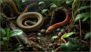 invertebrate-eating snakes (dekay’s brown, redbelly snakes) invertebrate-eating snakes (dekay’s brown, redbelly snakes)