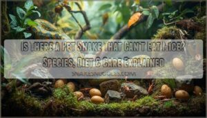 is there a pet snake that cant eat mice is there a pet snake that cant eat mice