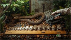 matching prey size to snake size matching prey size to snake size