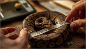 measuring your snake correctly measuring your snake correctly