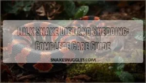 milk snake diet and shedding
