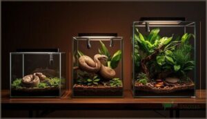 minimum enclosure dimensions by age and size minimum enclosure dimensions by age and size