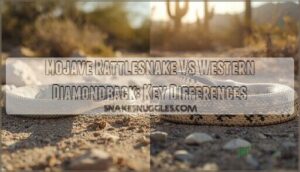 mojave rattlesnake vs western diamondback mojave rattlesnake vs western diamondback