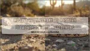mojave rattlesnake vs western diamondback mojave rattlesnake vs western diamondback
