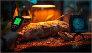 monitoring and maintaining basking spot accuracy monitoring and maintaining basking spot accuracy