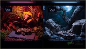 nighttime temperature needs by snake species nighttime temperature needs by snake species