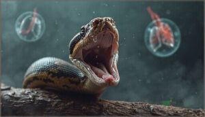 open-mouth breathing and wheezing open-mouth breathing and wheezing