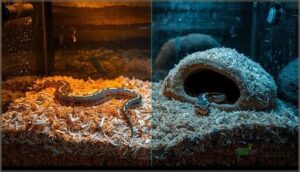 poor enclosure setup and substrate choice poor enclosure setup and substrate choice