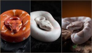 popular morphs: albino, snow, ghost, and more popular morphs: albino, snow, ghost, and more