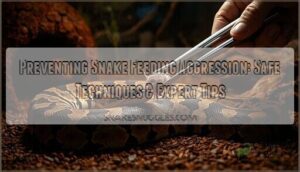 preventing snake feeding aggression