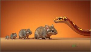 progression from pinkies to adults progression from pinkies to adults