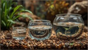 proper bowl sizing for different snake ages proper bowl sizing for different snake ages